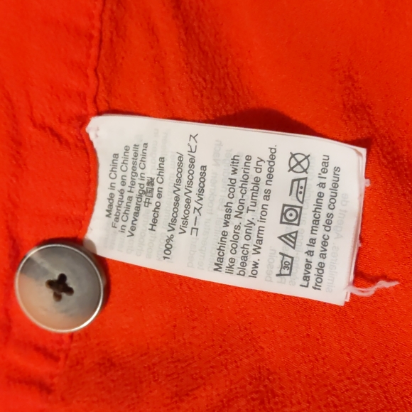 Madewell red skirt size 2 - Picture 7 of 9